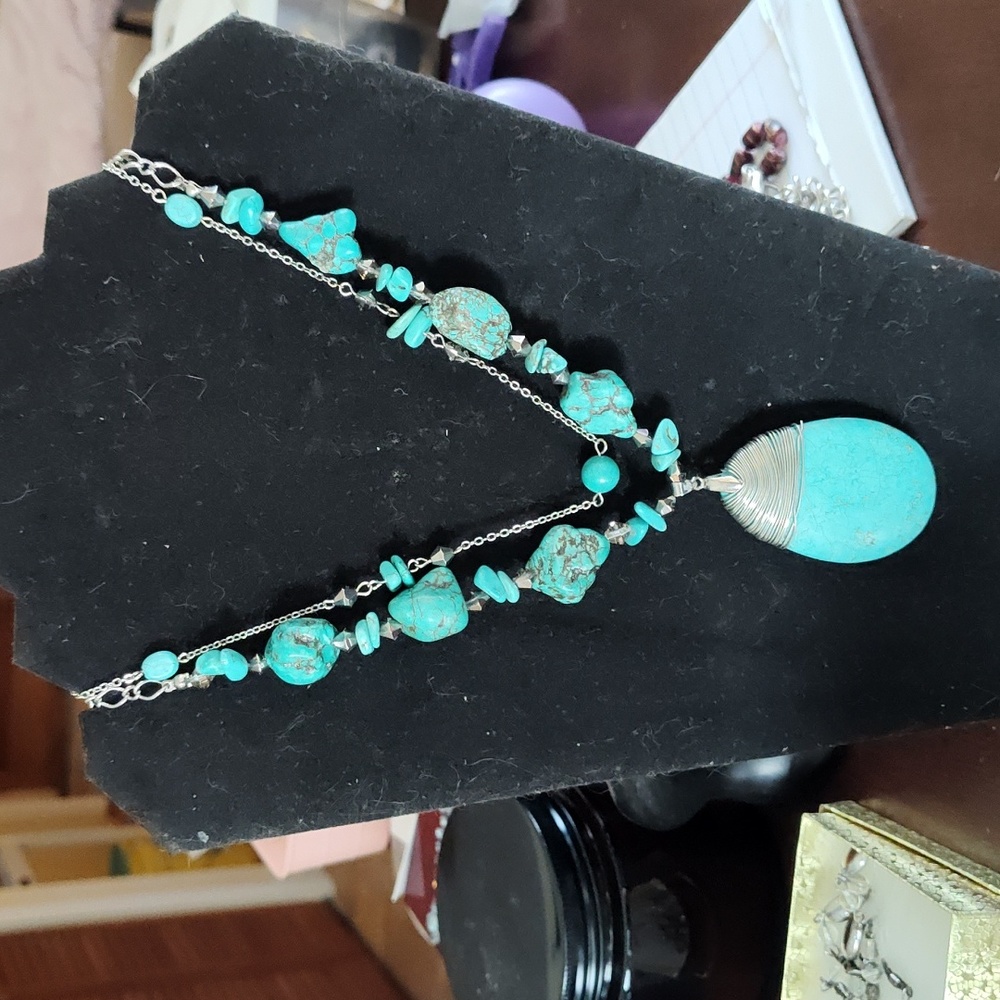 Vintage turquoise necklace